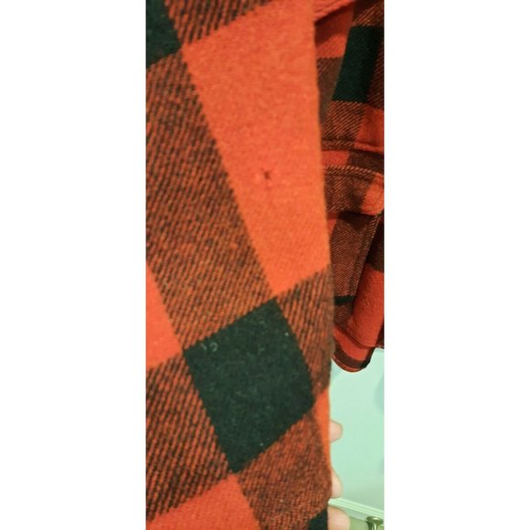 Vtg 60s Hirsch Weis Buffalo Plaid Wool Hunting Coat. - Picture 8 of 12